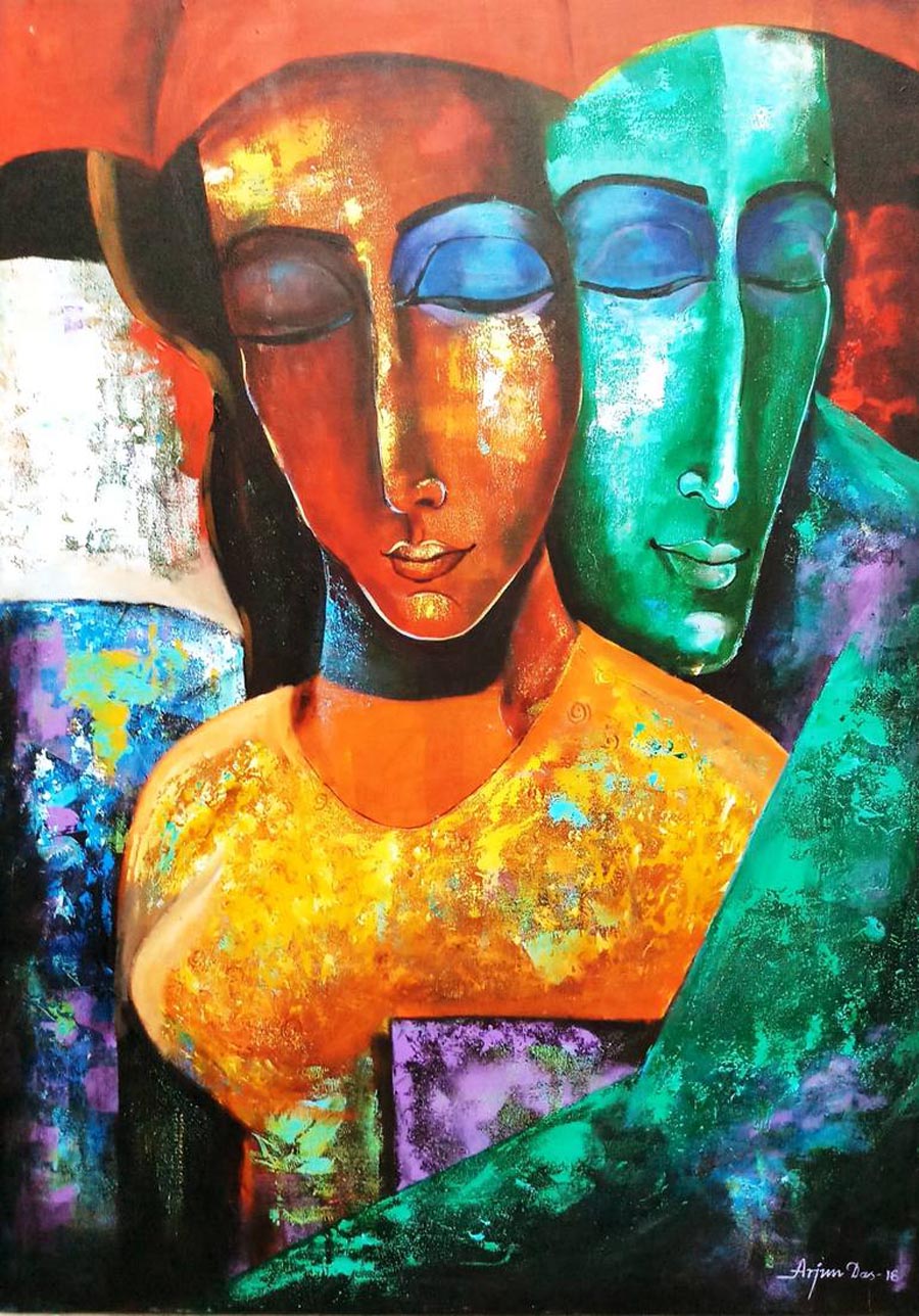 Arjun Das painting